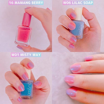 ムードペブルネイル/rom&nd/マニキュアを使ったクチコミ(3枚目)