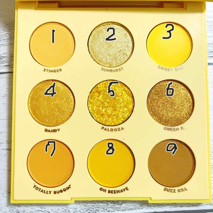 UH-HUH Honey/ColourPop/アイシャドウパレットを使ったクチコミ(2枚目)
