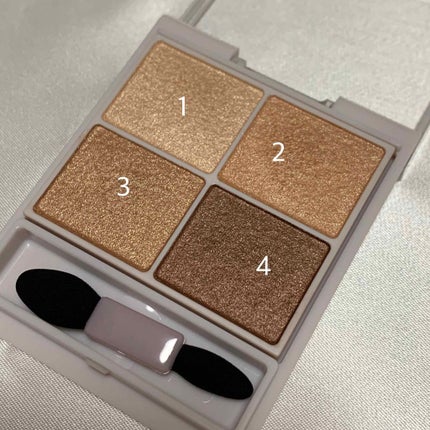 シルキースフレアイズ/キャンメイク/アイシャドウパレットを使ったクチコミ(2枚目)