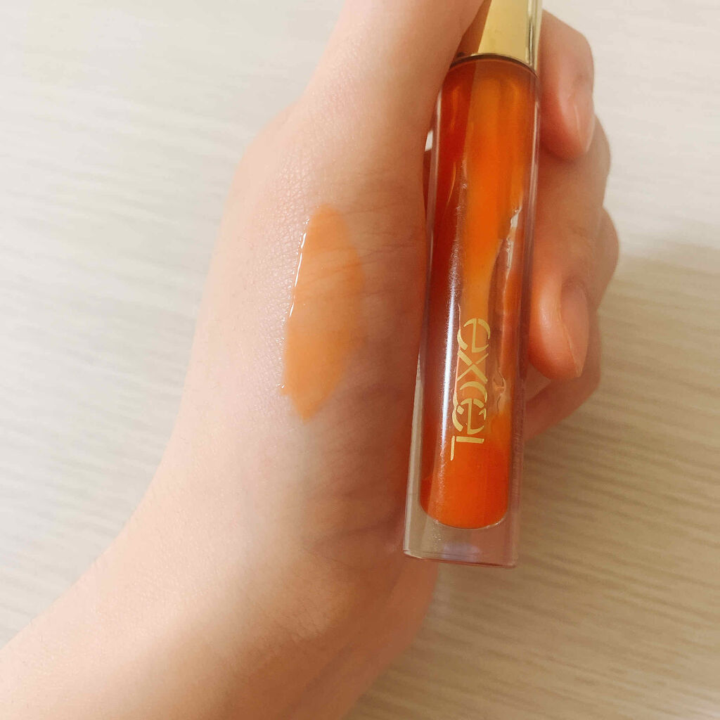 ニュアンスグロスオイル/excel/リップグロスを使ったクチコミ（1枚目）