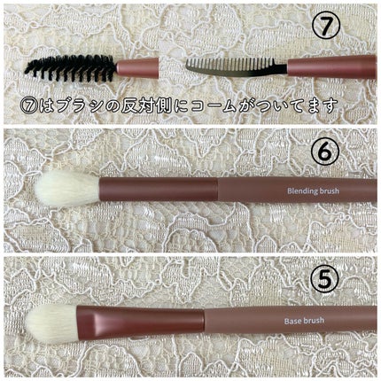 アイトライアルキット/mude/メイクブラシを使ったクチコミ(5枚目)