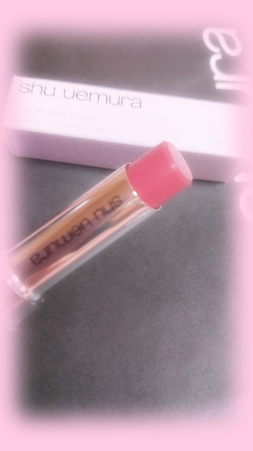 ルージュ アンリミテッド/shu uemura/口紅を使ったクチコミ(1枚目)