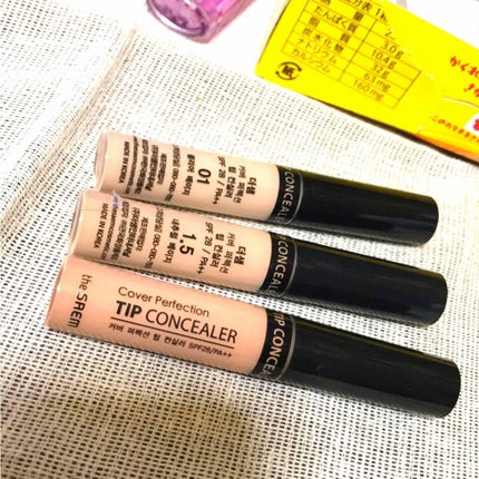 カバーパーフェクション チップコンシーラー/the SAEM/リキッドコンシーラーを使ったクチコミ(1枚目)