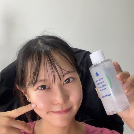 Green sprout vegan toner/suiskin/化粧水を使ったクチコミ(8枚目)