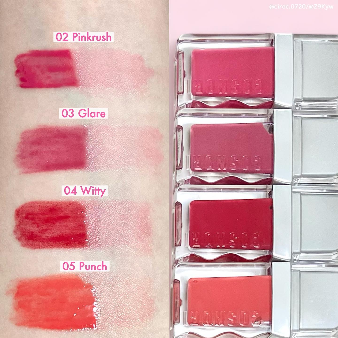 フローウェーブティント/COSNORI/リップティントを使ったクチコミ（3枚目）