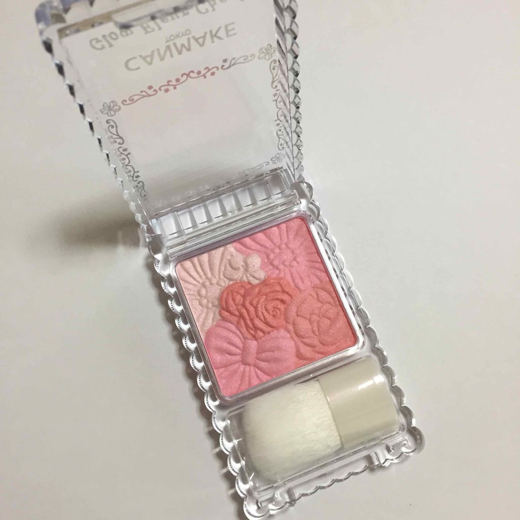 グロウフルールチークス/キャンメイク/パウダーチークを使ったクチコミ(2枚目)