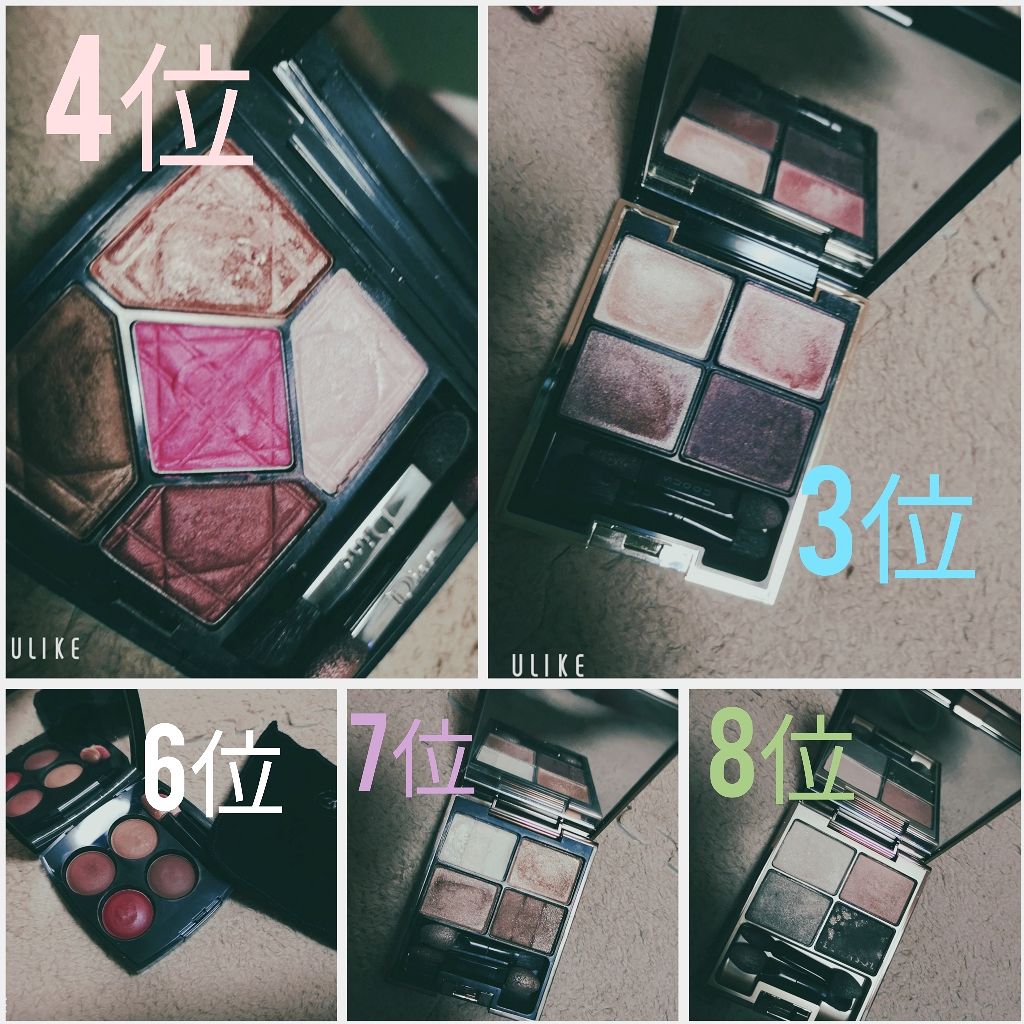 スリーディメンショナルアイズ/LUNASOL/アイシャドウパレットを使ったクチコミ（2枚目）