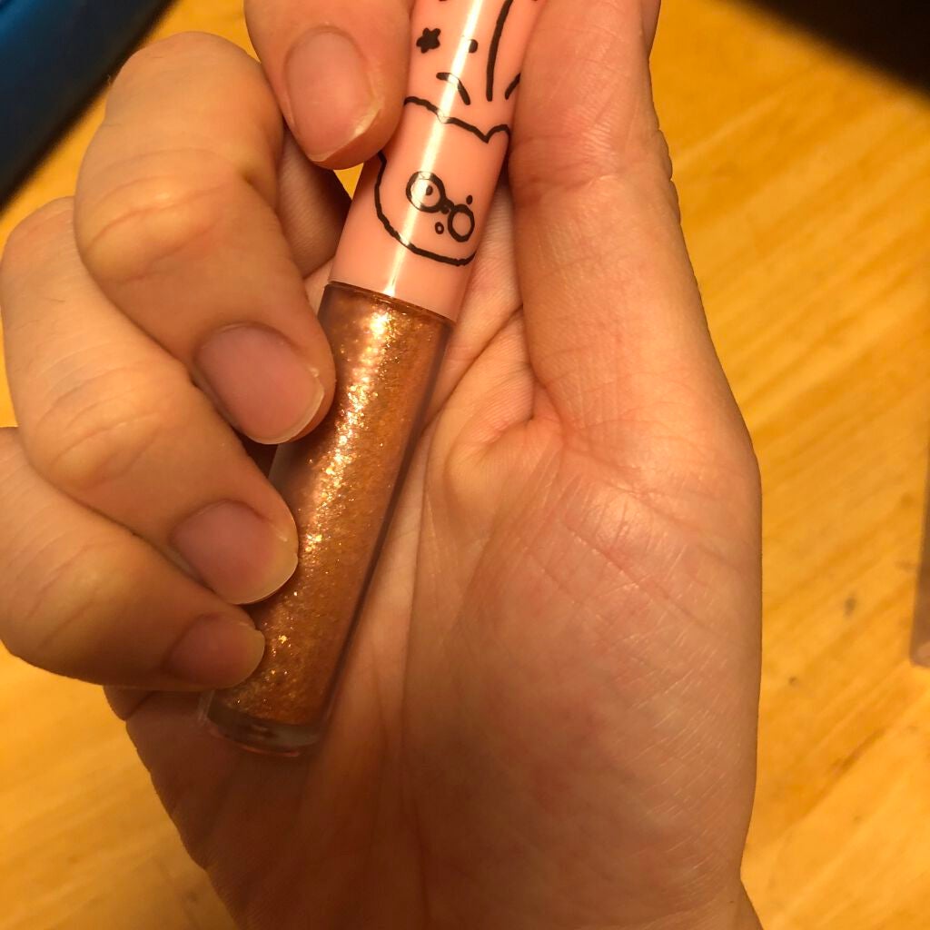 シュガー トゥインクル リキッド グリッター/PERIPERA/グリッターを使ったクチコミ(1枚目)