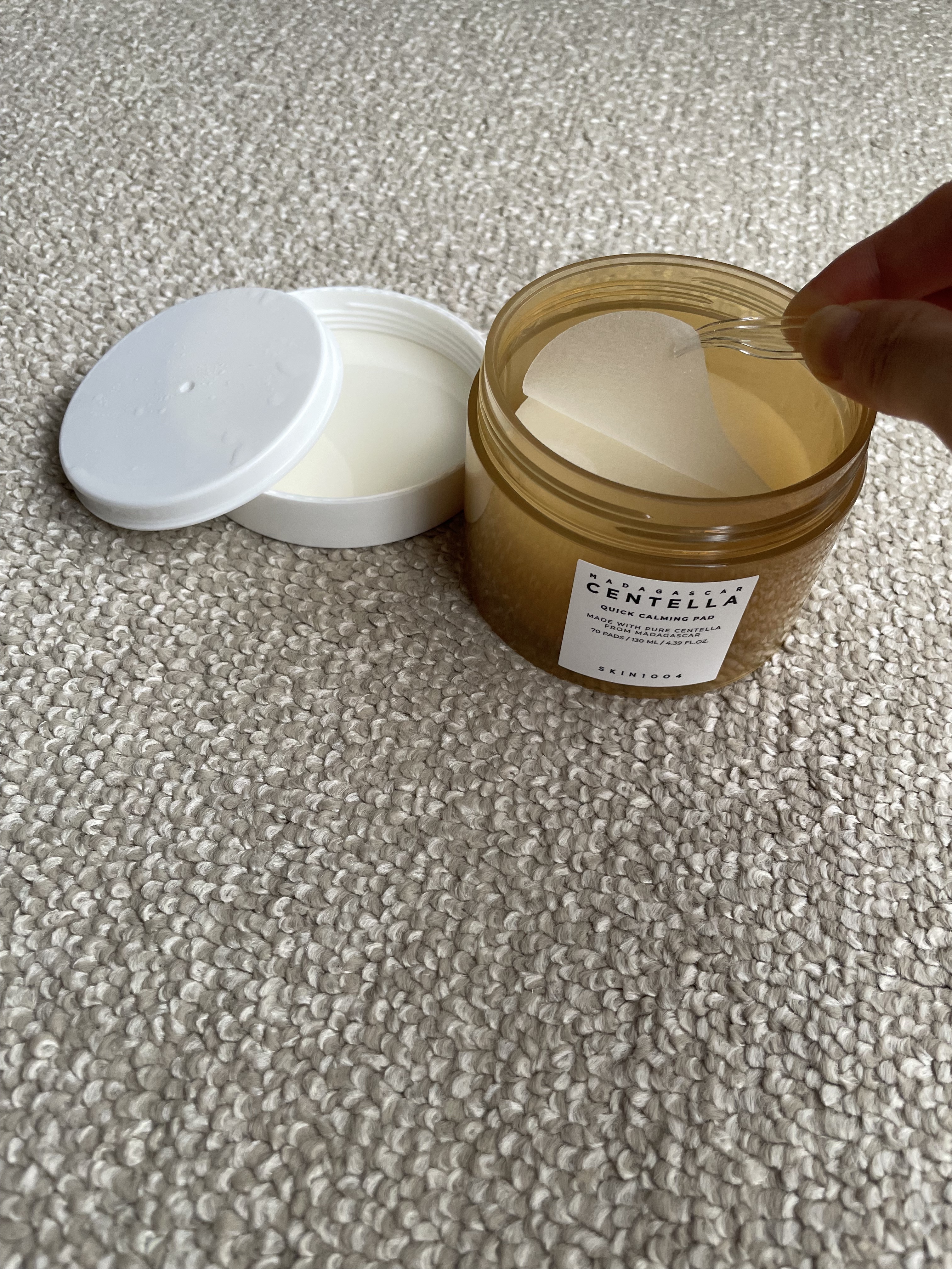 センテラ クイックカーミングパッド/SKIN1004/トナーパッドを使ったクチコミ（3枚目）