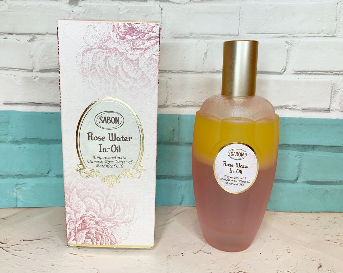 ローズウォーターインオイル/SABON/ミスト状化粧水を使ったクチコミ（1枚目）