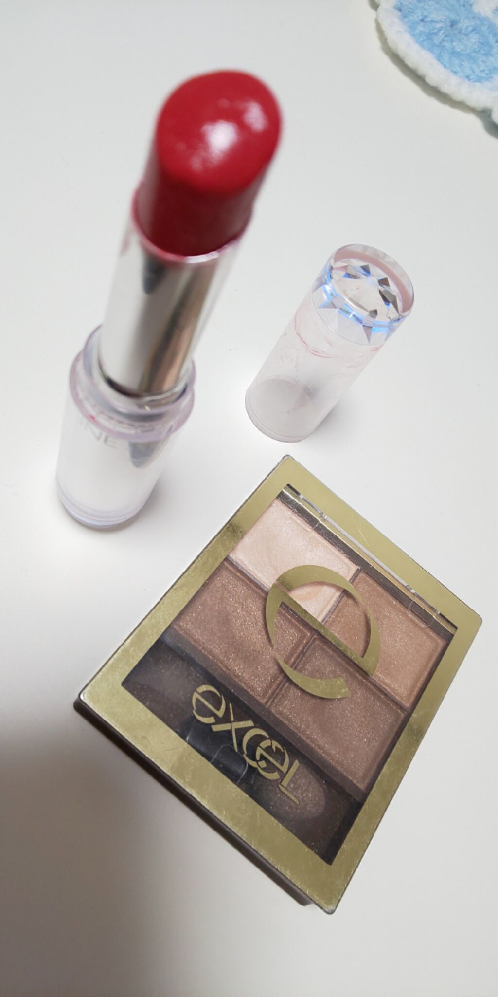 ラスティンググロスリップ/CEZANNE/口紅を使ったクチコミ（1枚目）