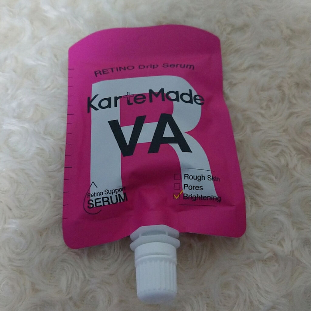 レチノドリップセラム /KarteMade /美容液を使ったクチコミ（2枚目）