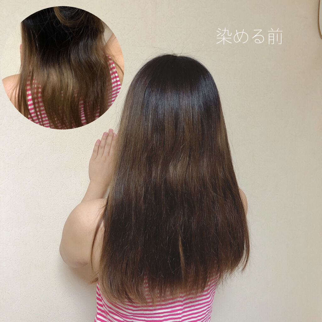 ホイップヘアカラー アンティークショコラ/ビューティラボ/ヘアカラーを使ったクチコミ（2枚目）