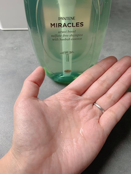 ミラクルズ うるおいブースト シャンプー/トリートメント/パンテーン/市販シャンプーを使ったクチコミ(2枚目)