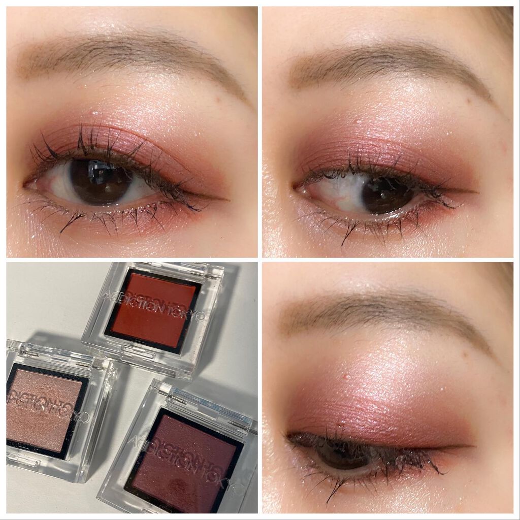 アディクション ザ アイシャドウ マット 024M Dark Saffron/ADDICTION/単色アイシャドウを使ったクチコミ（2枚目）