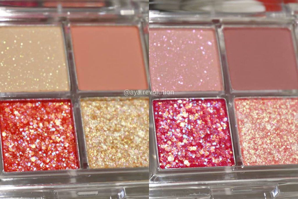 TWINKLE POP Pearl Flex Glitter Eye Palette/CLIO/アイシャドウパレットを使ったクチコミ（2枚目）