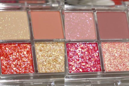 TWINKLE POP Pearl Flex Glitter Eye Palette/CLIO/アイシャドウパレットを使ったクチコミ(2枚目)