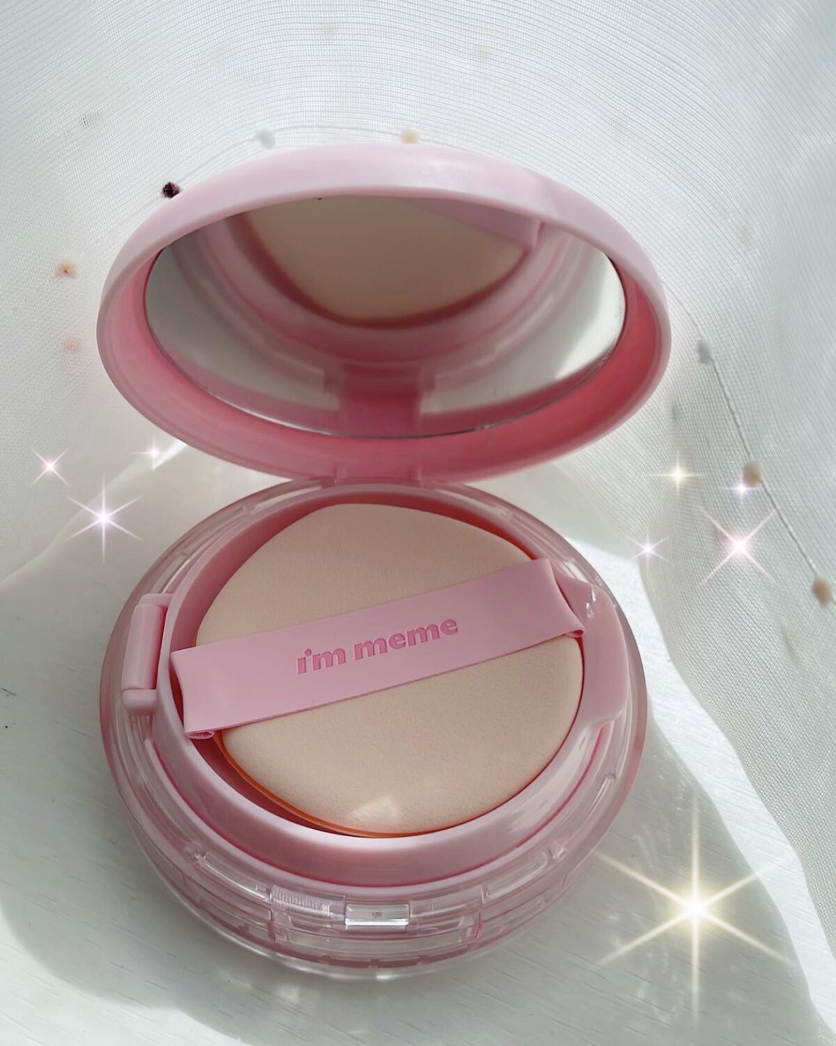 ワンダーベルベットラスティングクッション/i’m meme/クッションファンデーションを使ったクチコミ(3枚目)