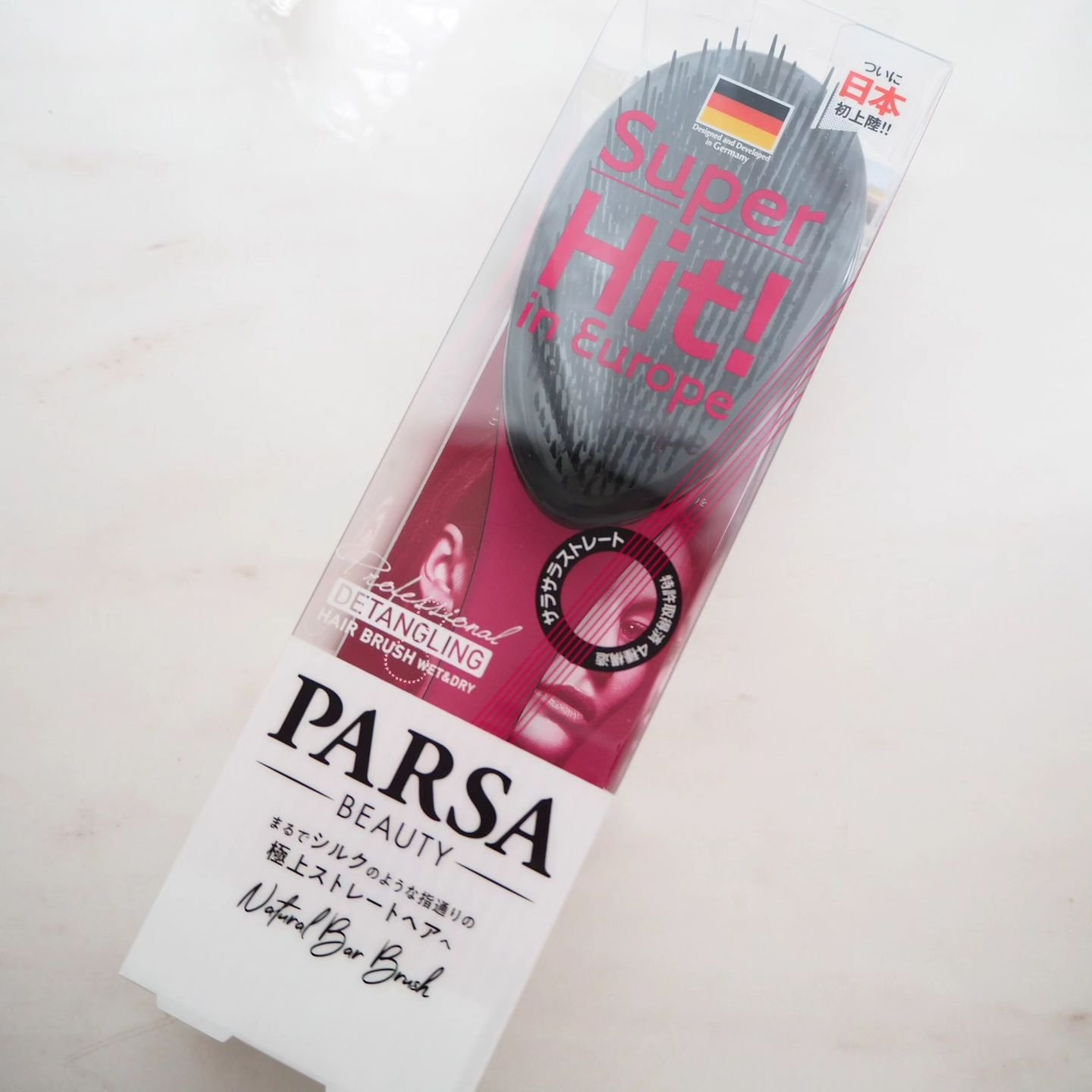 ヴィーナス ビューティーブラシ ナチュラルバー/PARSA/ヘアブラシを使ったクチコミ（3枚目）