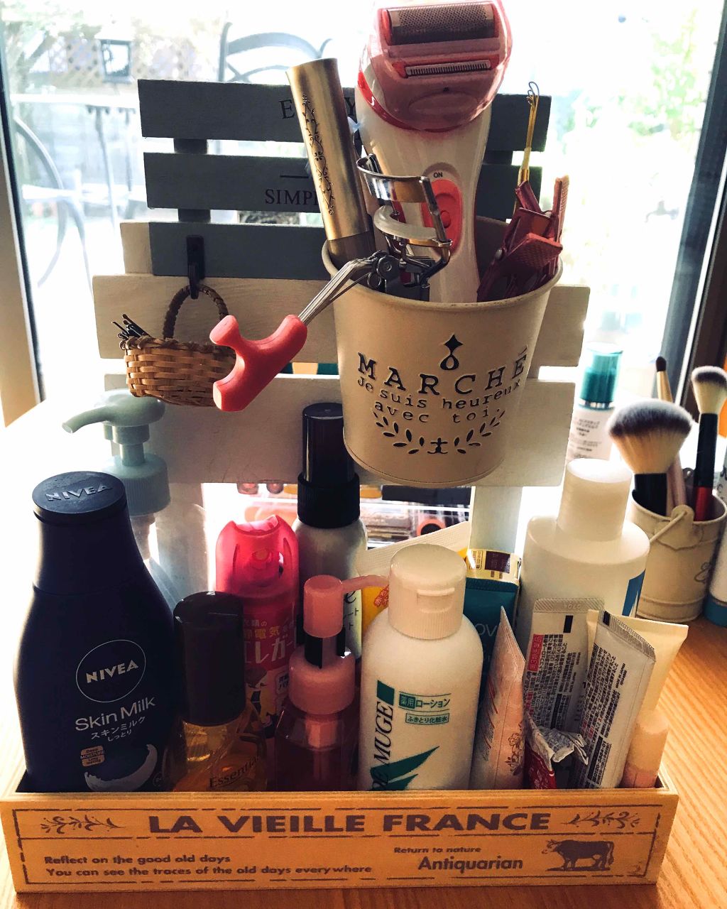 化粧収納ケース/DAISO/その他化粧小物を使ったクチコミ(3枚目)