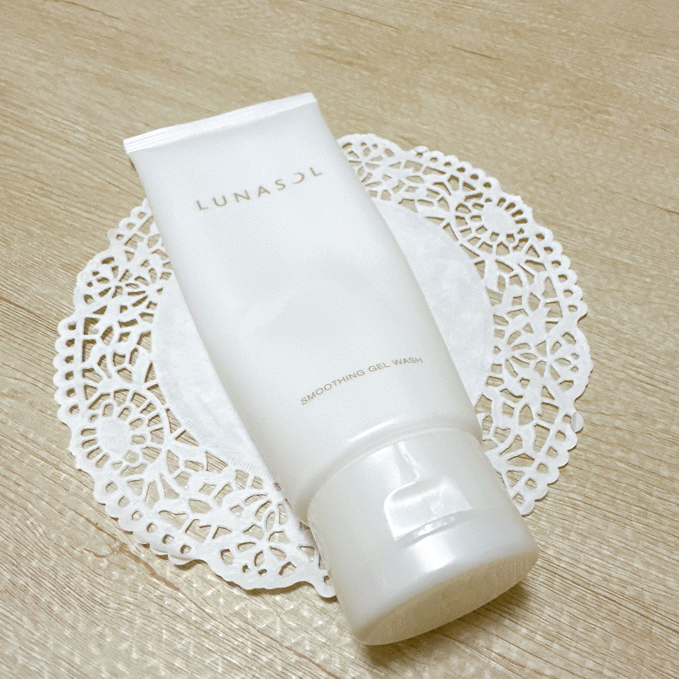 スムージングジェルウォッシュ/LUNASOL/その他洗顔料を使ったクチコミ（2枚目）