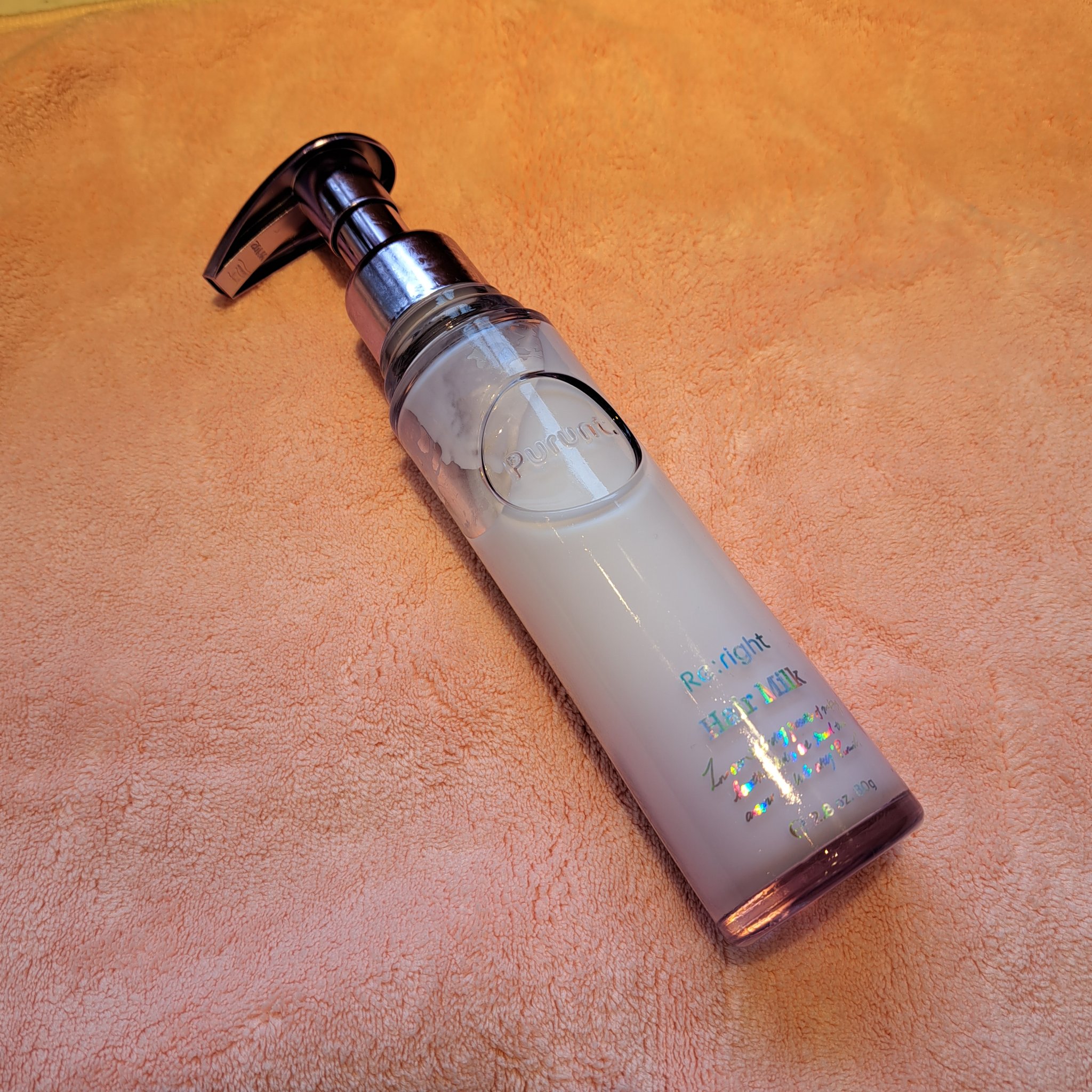 プルント リライト美容液ヘアミルク/Purunt./ヘアミルクを使ったクチコミ（3枚目）