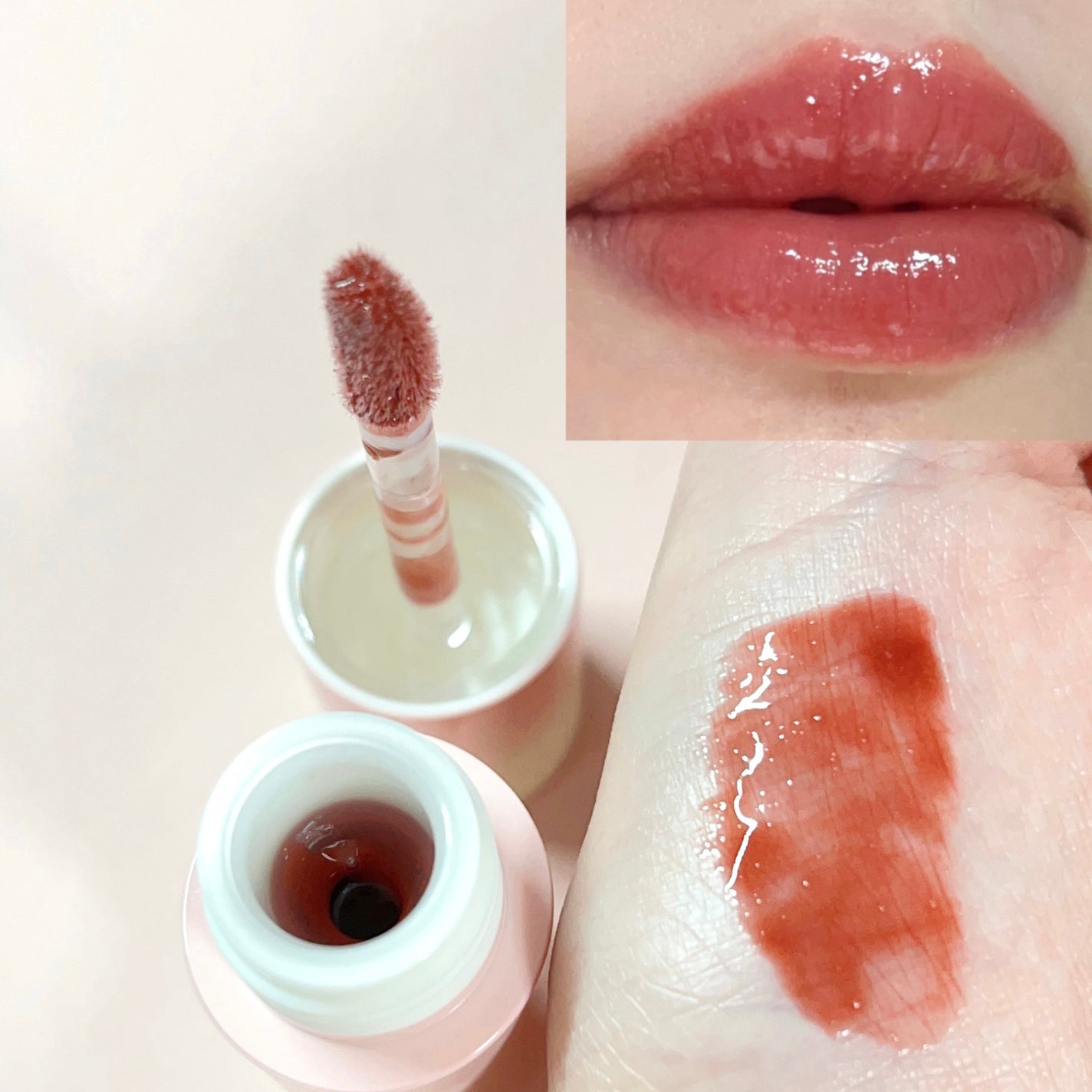 チュイリップグレイズ/BLACK ROUGE/リップグロスを使ったクチコミ(3枚目)