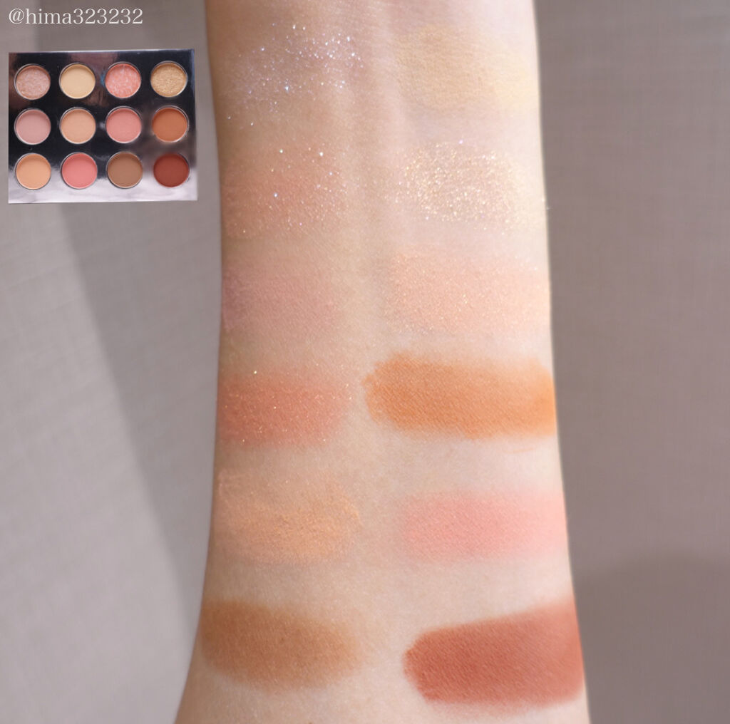 Mood Ever Palette（ムードエバーパレット）/hapeaf/アイシャドウパレットを使ったクチコミ（3枚目）