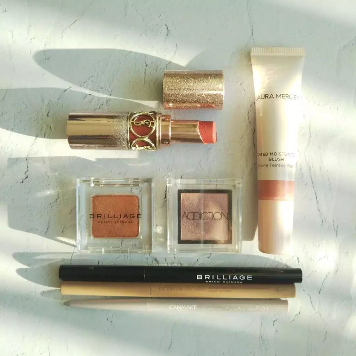 ルージュ ヴォリュプテ シャイン/YVES SAINT LAURENT BEAUTE/口紅を使ったクチコミ(1枚目)