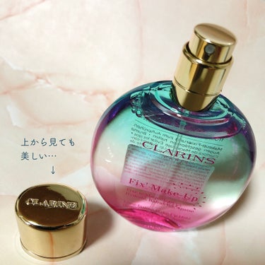 フィックス メイクアップ/CLARINS/ミスト状化粧水を使ったクチコミ（3枚目）