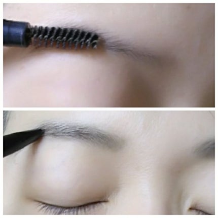 ファッションブロウ パウダーインペンシル N/MAYBELLINE NEW YORK/アイブロウペンシルを使ったクチコミ(3枚目)