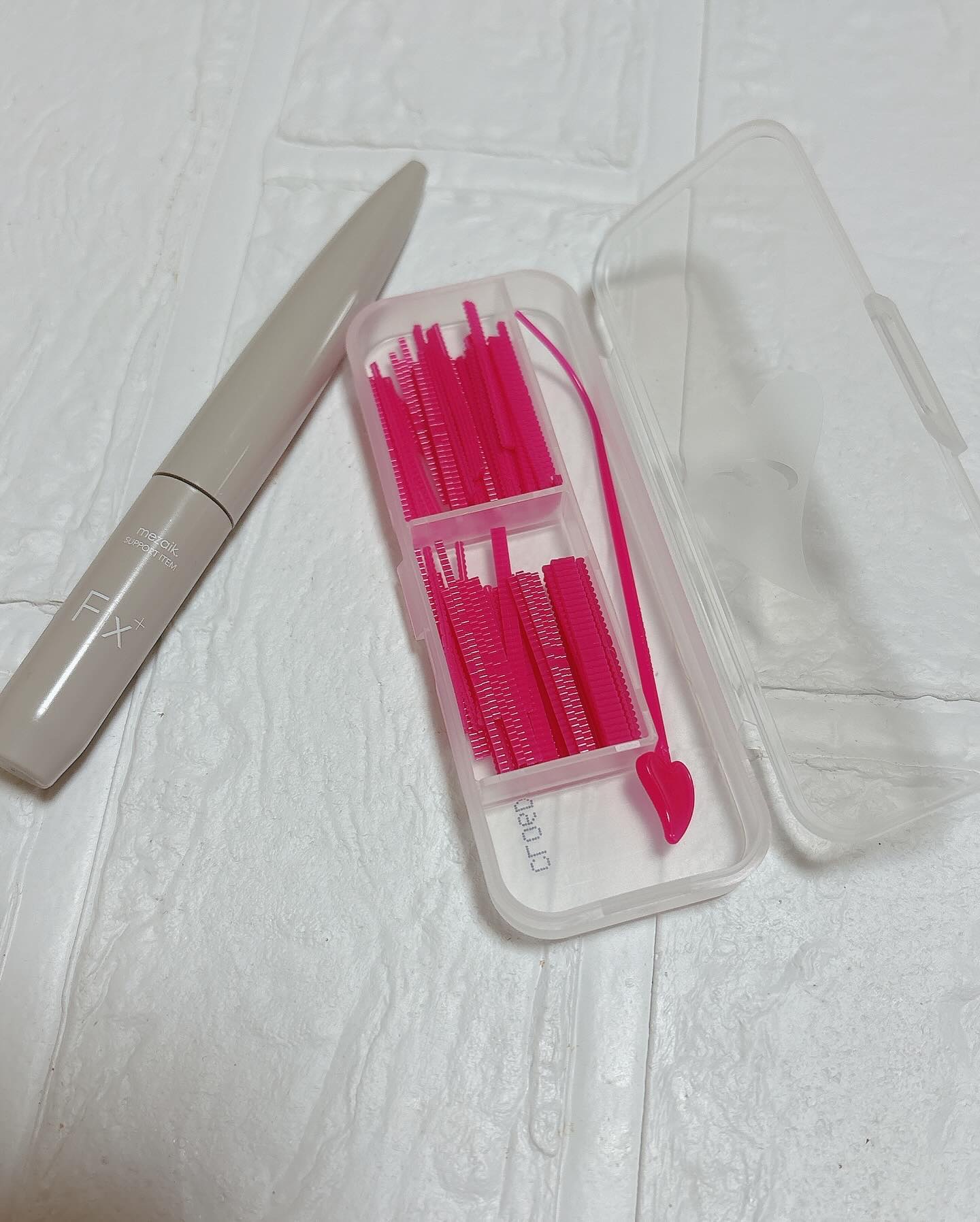 メザイク フリーファイバー120 スタンダードタイプ /メザイク/二重まぶた用アイテムを使ったクチコミ（2枚目）