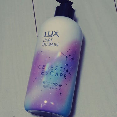 LUXセレスティアルエスケープ ボディソープ

少しキラッとしたソープ✨
香りも良くてリラックスできます😌
少し香りは強めなので好き嫌いはありそう...

泡立ちもいいし使いやすいと思います。

ただパ