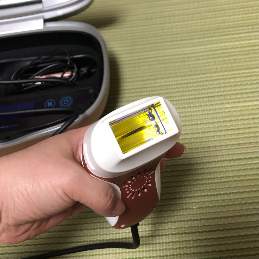 光美容器KE-NON（ケノン） ピンクゴールド（ローズ系）/エムテック/家庭用脱毛器を使ったクチコミ（3枚目）