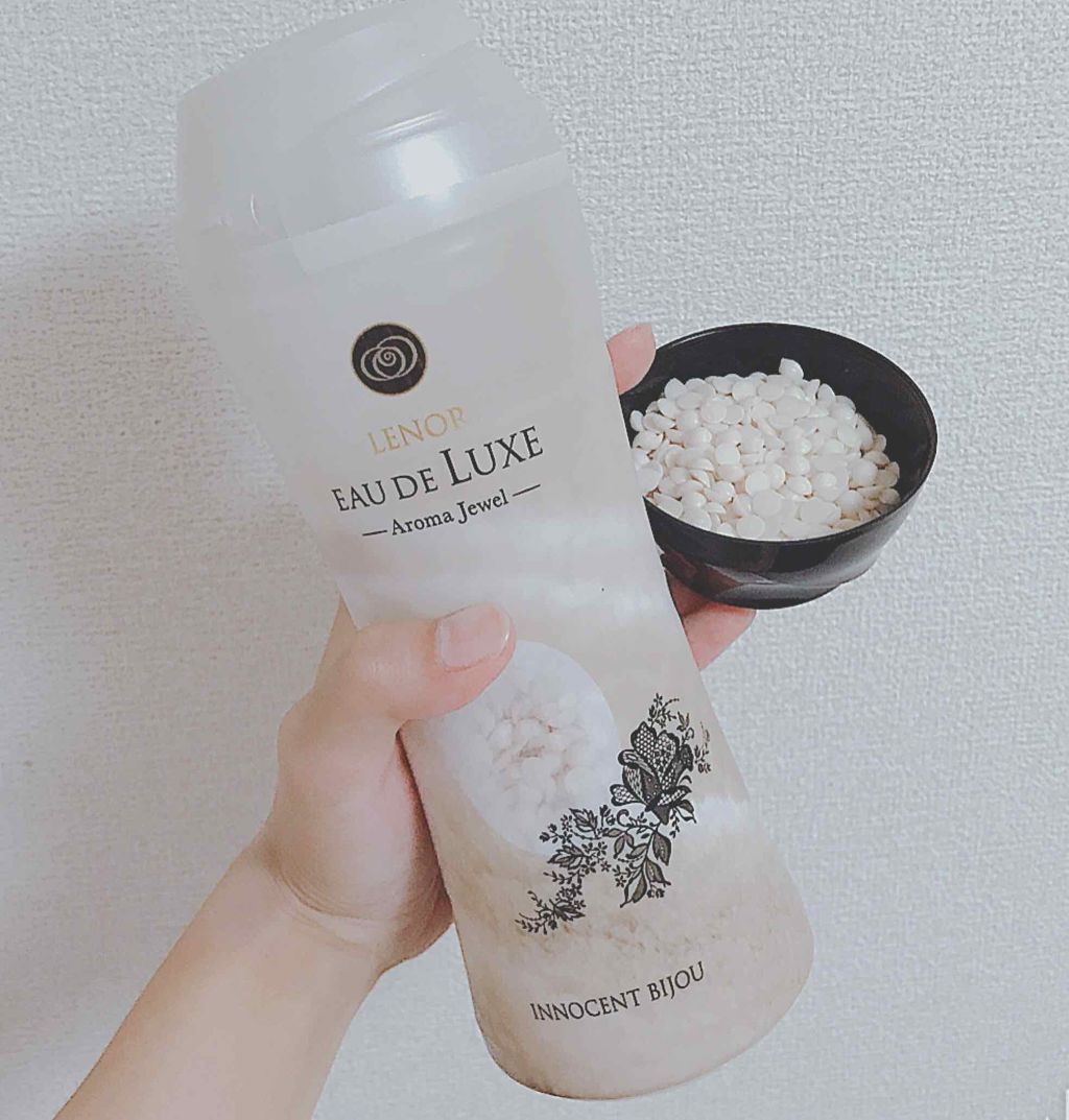 レノアオードリュクスアロマジュエル イノセントビジュの香り/レノア/柔軟剤を使ったクチコミ(2枚目)