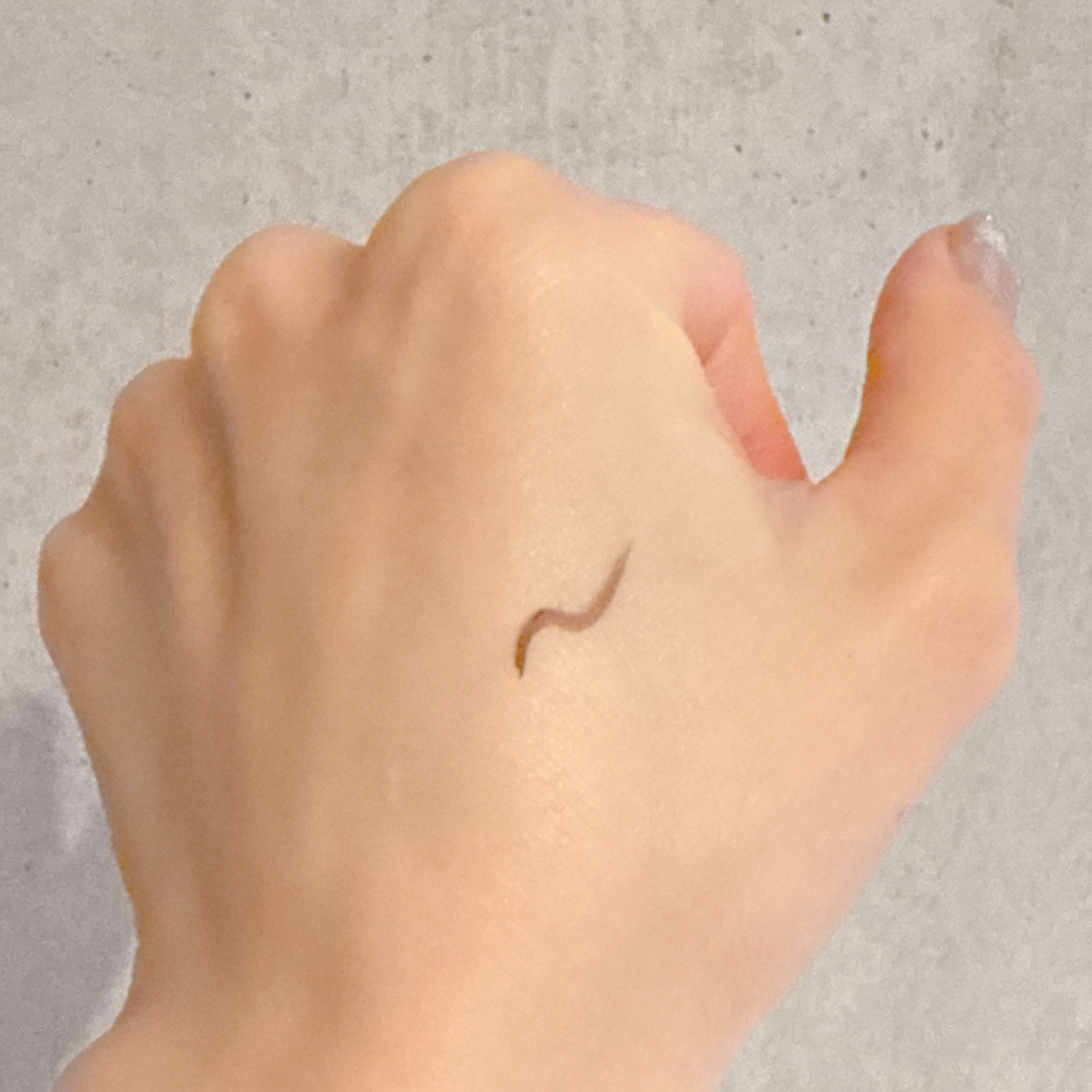 ブレぴたライナー 20 ピュアブラウン/CEZANNE/アイライナーを使ったクチコミ（2枚目）