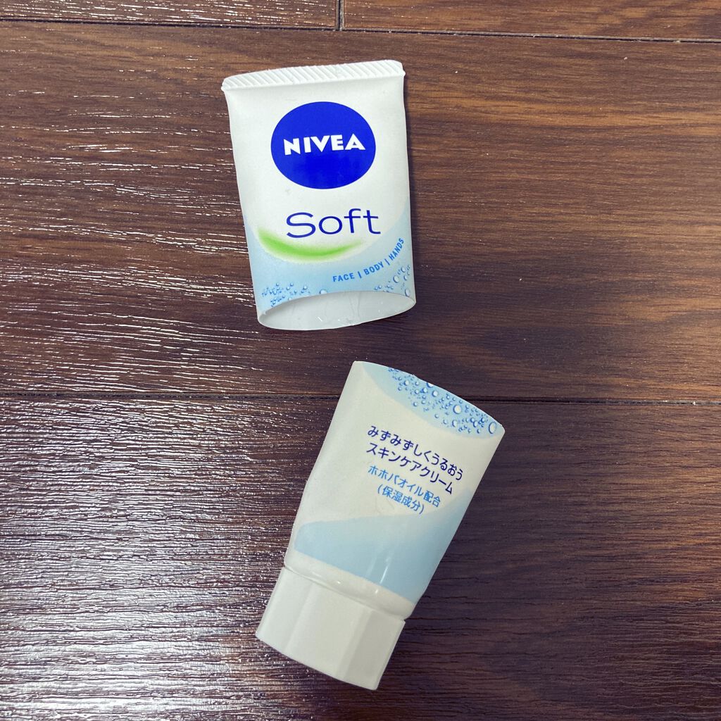 ニベアソフト スキンケアクリーム/ニベア/ボディクリームを使ったクチコミ（2枚目）