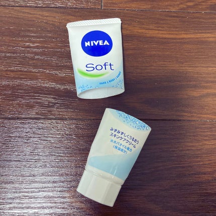 ニベアソフト スキンケアクリーム/ニベア/ボディクリームを使ったクチコミ(2枚目)