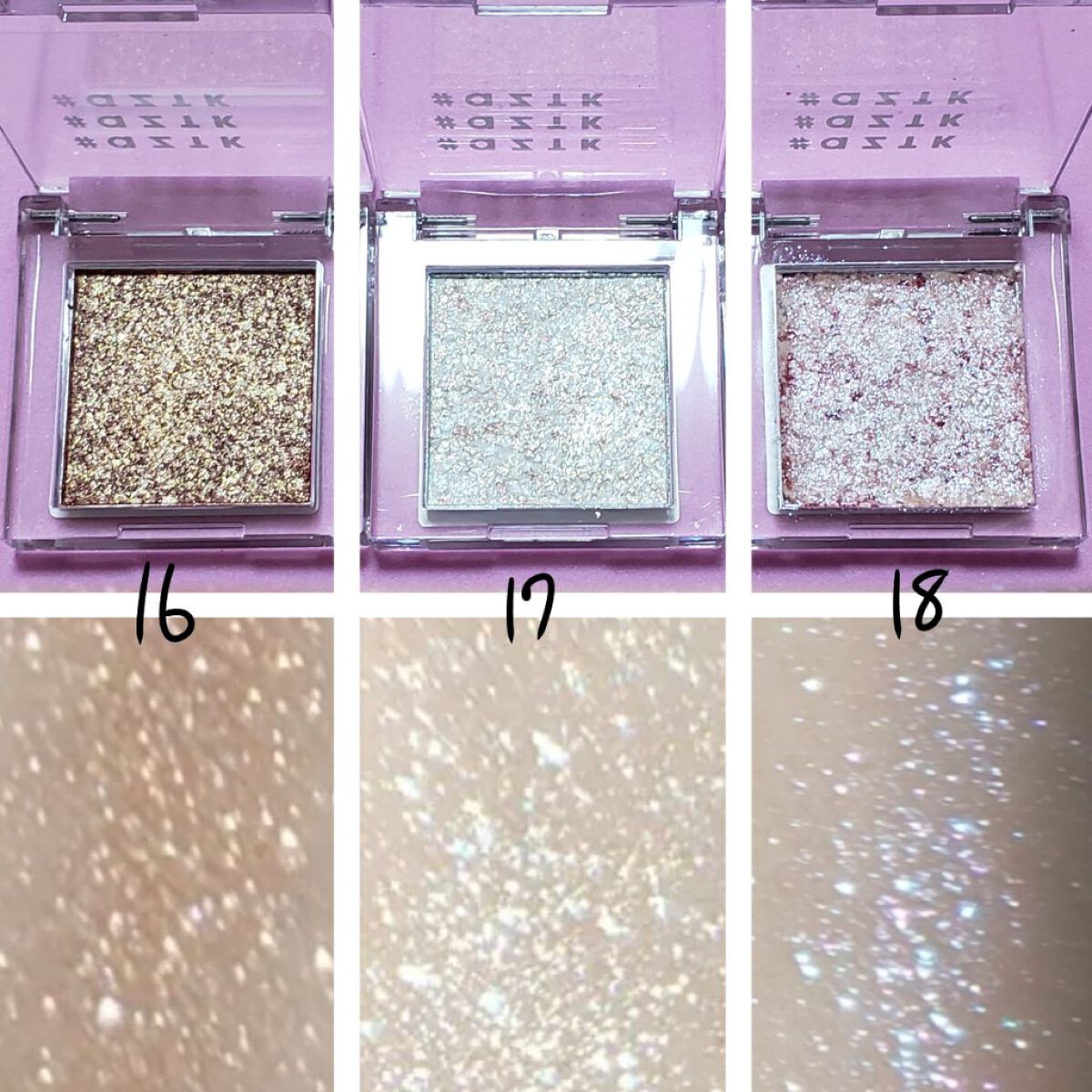 シングルアイシャドウ/aZTK/単色アイシャドウを使ったクチコミ（2枚目）