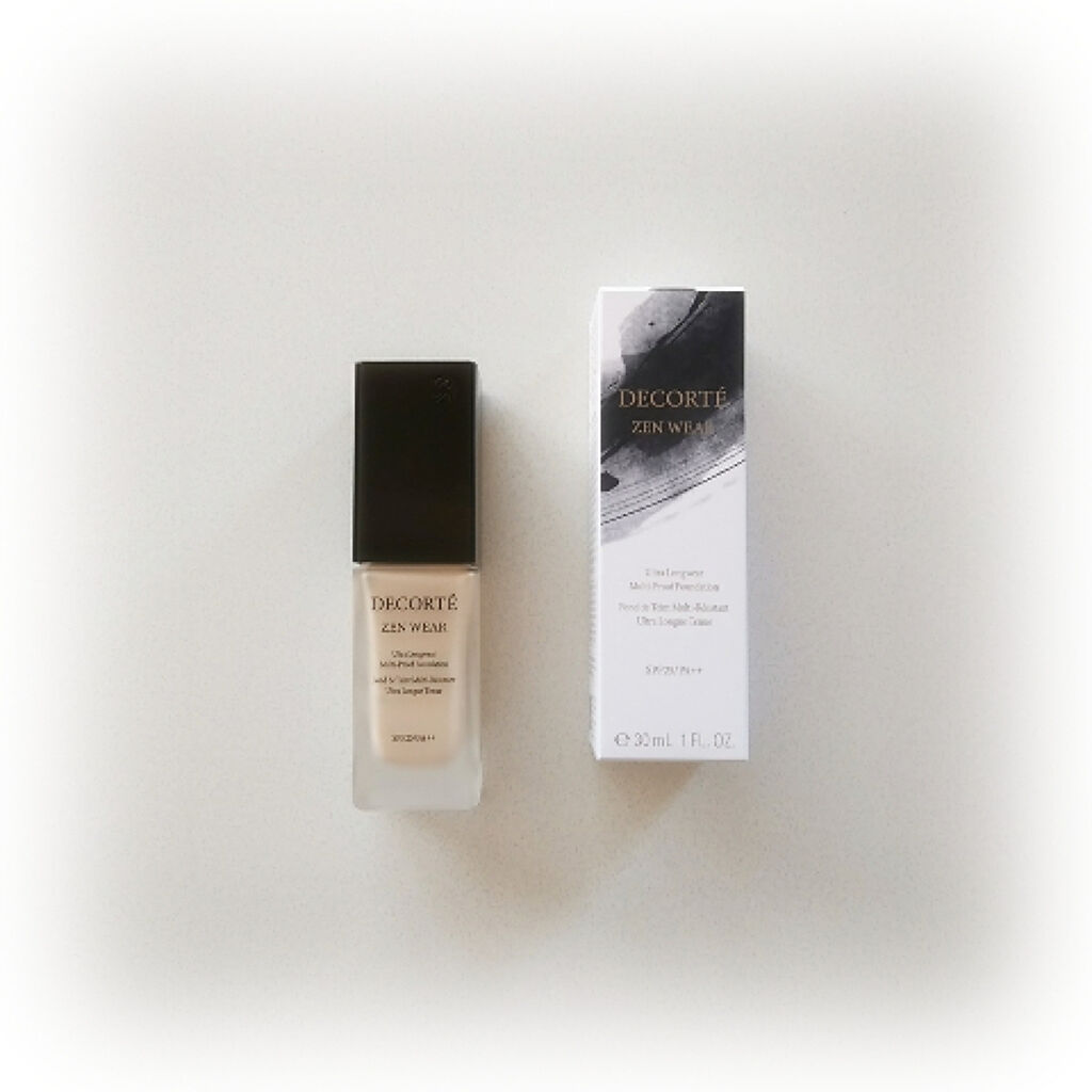 ゼン ウェア フルイド/DECORTÉ/リキッドファンデーションを使ったクチコミ（1枚目）