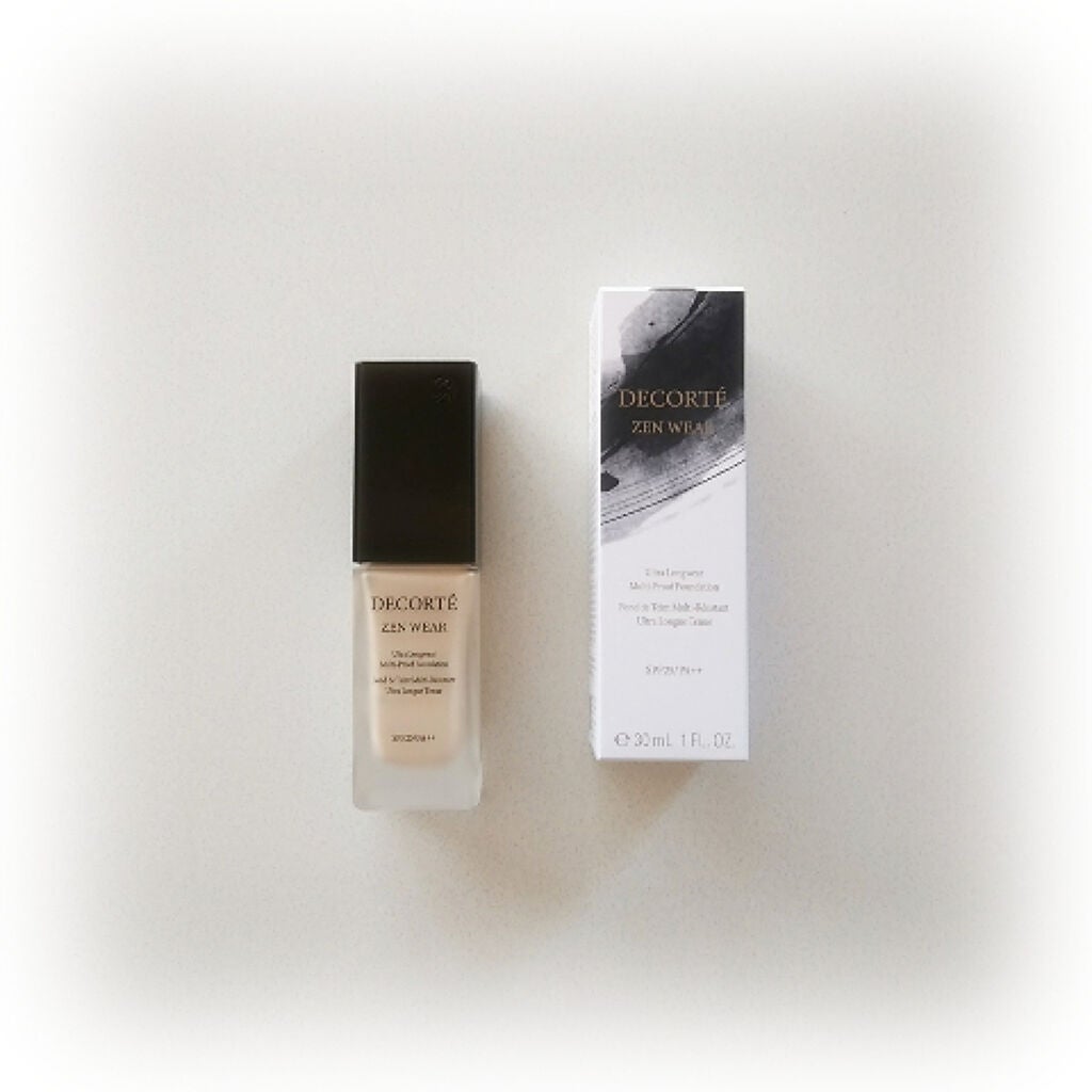 ゼン ウェア フルイド/DECORTÉ/リキッドファンデーションを使ったクチコミ(1枚目)