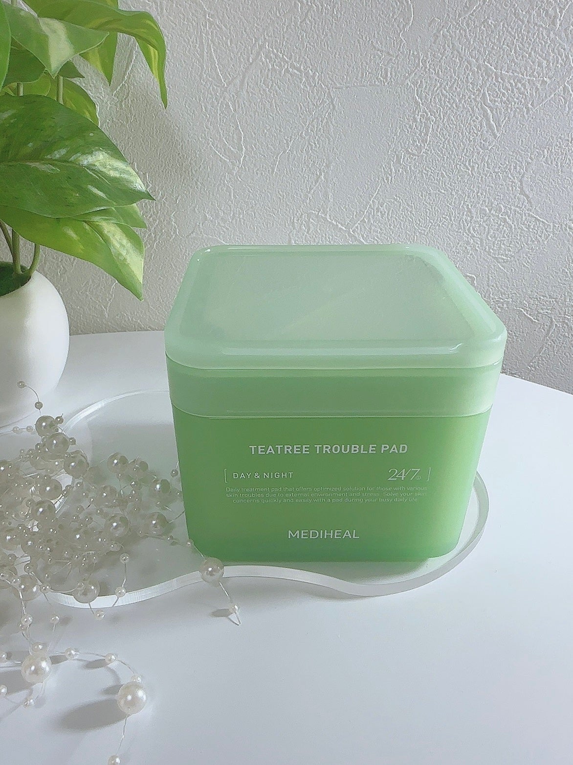 ティーツリー トラブルパッド/MEDIHEAL/トナーパッドを使ったクチコミ(8枚目)