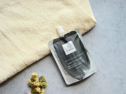 ダブル ブラック ウォッシャー/ONE BY KOSE/その他洗顔料を使ったクチコミ(1枚目)