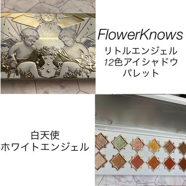 リトルエンジェル12色アイシャドウパレット/FlowerKnows/アイシャドウパレットを使ったクチコミ（7枚目）