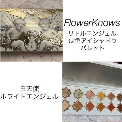 リトルエンジェル12色アイシャドウパレット/FlowerKnows/アイシャドウパレットを使ったクチコミ(7枚目)