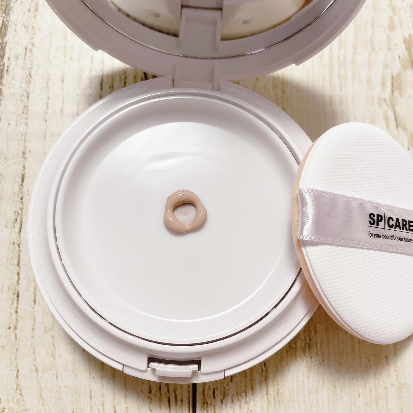 V3 ブリリアント ファンデーション/SPICARE/クッションファンデーションを使ったクチコミ(3枚目)