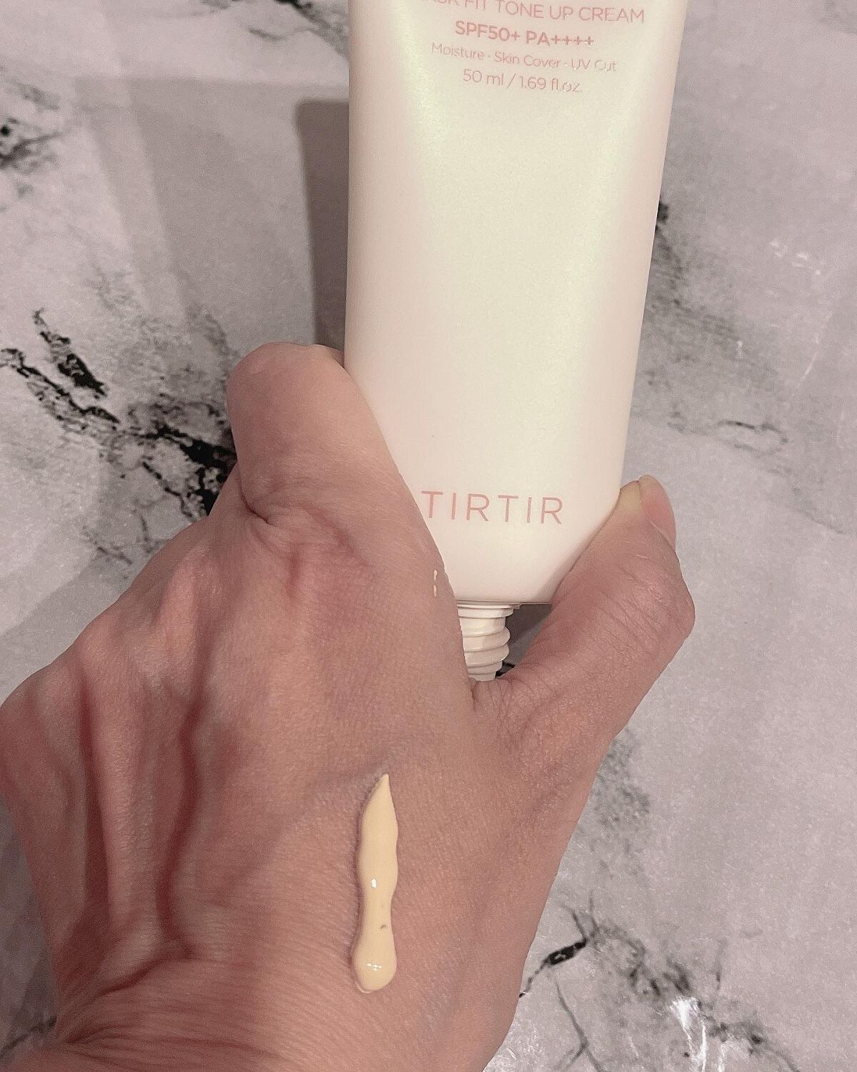 マスクフィットトーンアップクリーム/TIRTIR(ティルティル)/化粧下地を使ったクチコミ(2枚目)