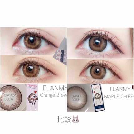 FLANMY 1day/FLANMY/ワンデー(1DAY)カラコンを使ったクチコミ(2枚目)