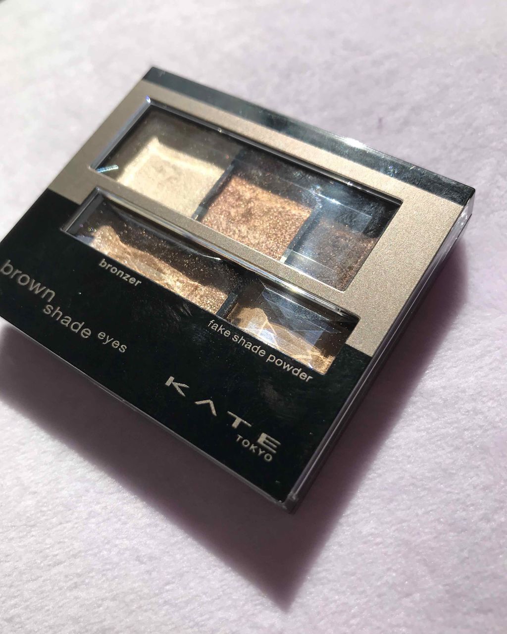 ブラウンシェードアイズN/KATE/アイシャドウパレットを使ったクチコミ（1枚目）