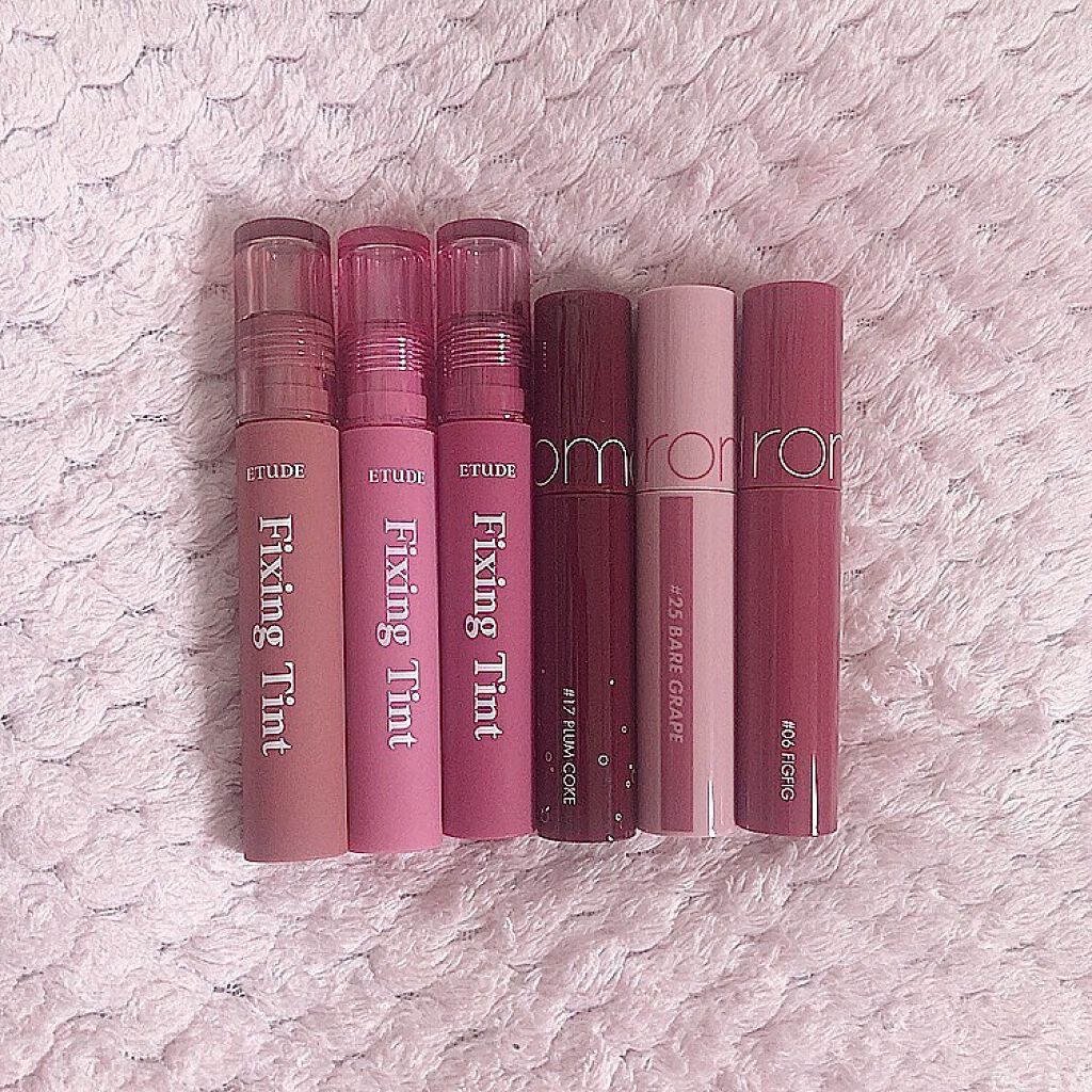 ジューシーラスティングティント/rom&nd/リップティントを使ったクチコミ（1枚目）